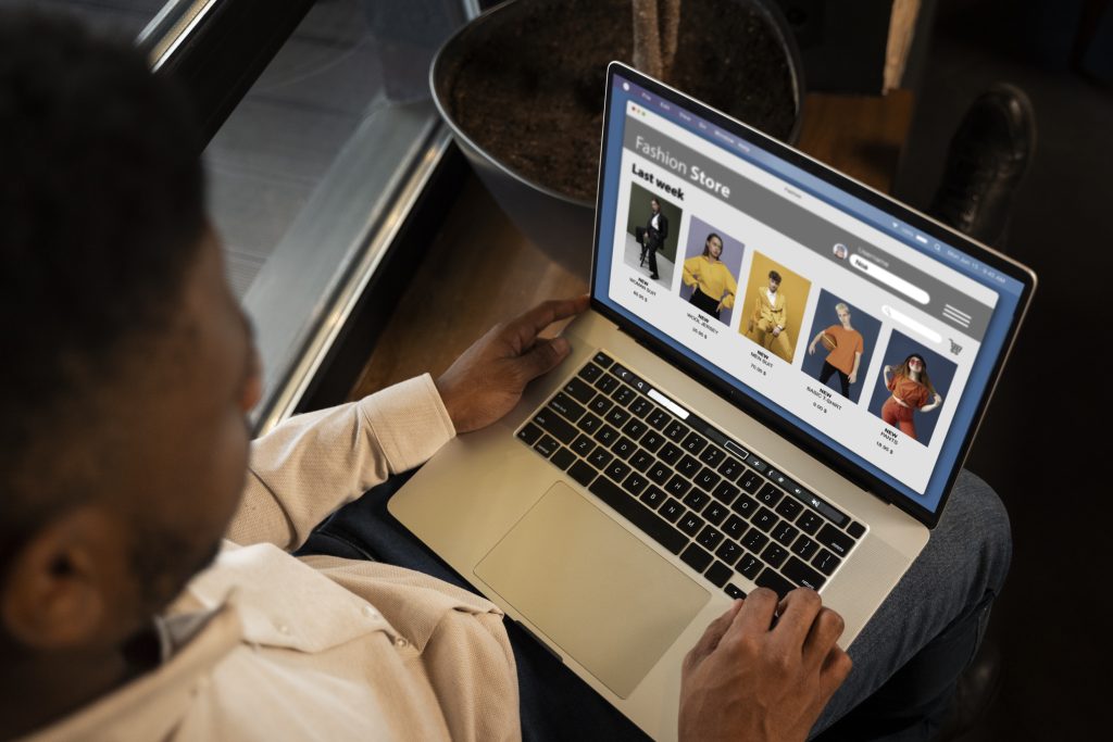 lose up man shopping - web Design Agency