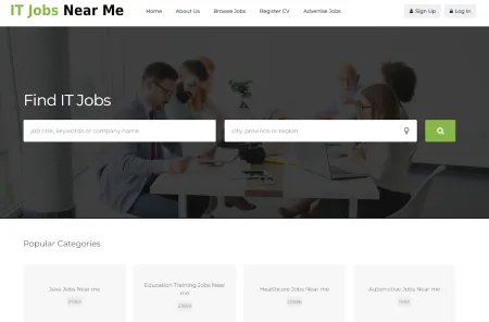 It Job Banner - Web Design Agency