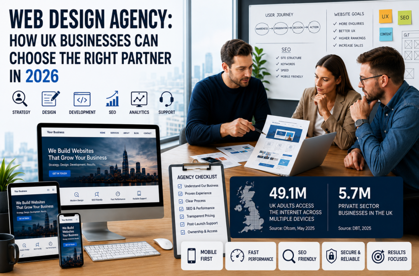 Web Design Agency: How UK Businesses Can Choose the Right Partner in 2026