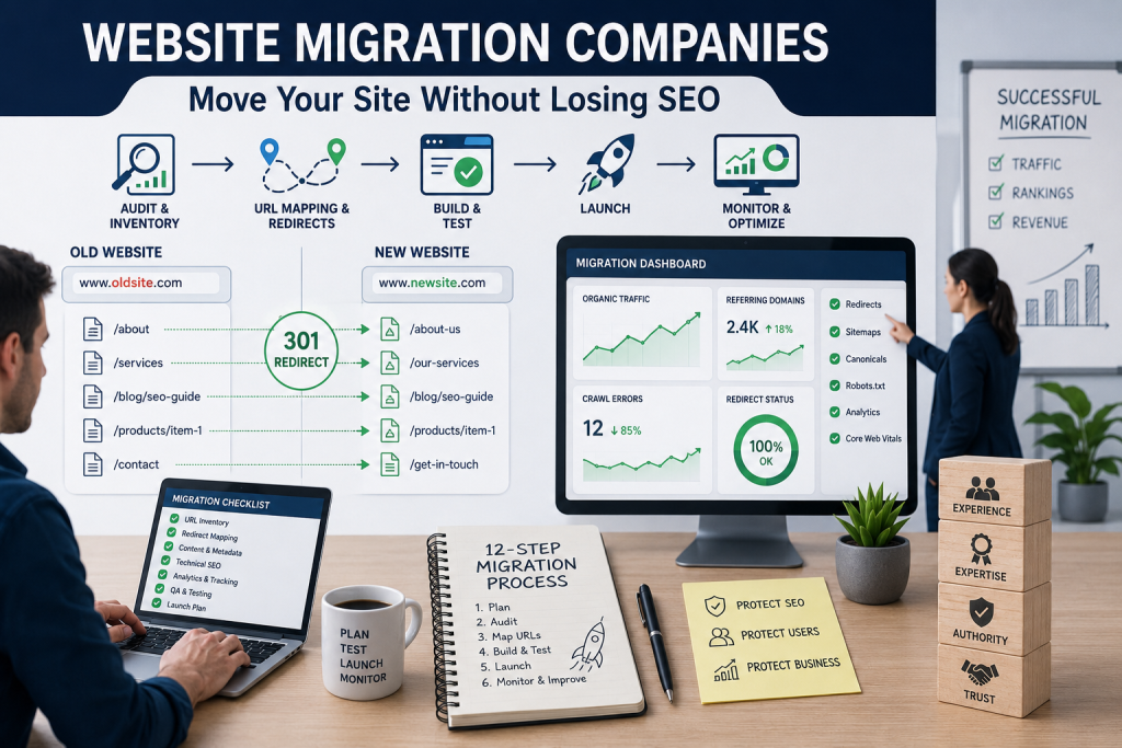 Website Migration Companies: How to Move Your Site Without Losing SEO