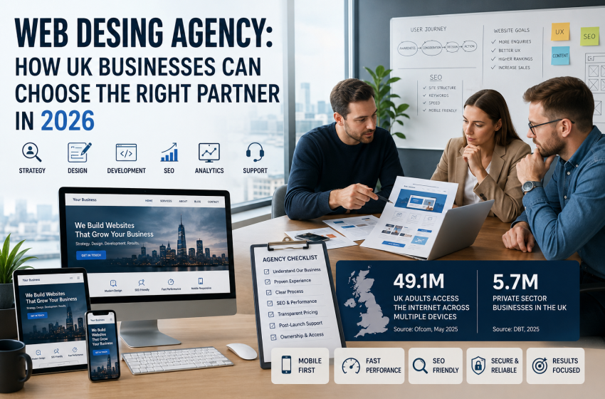 Web Desing Agency: How UK Businesses Can Choose the Right Partner in 2026