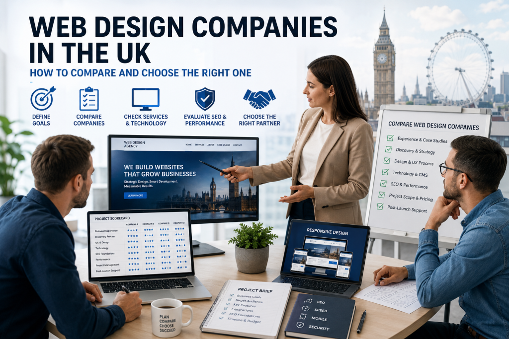 Web Design Companies in the UK: How to Compare and Choose the Right One
