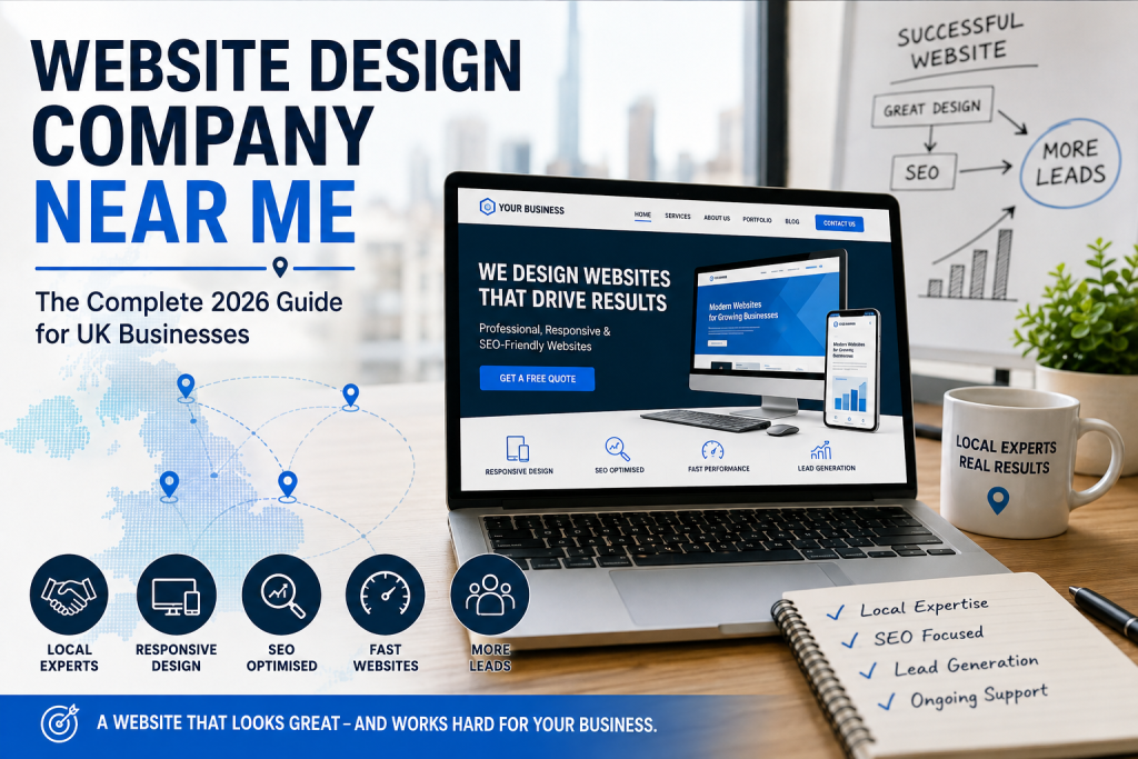 Website Design Company Near Me: The Complete 2026 Guide for UK Businesses