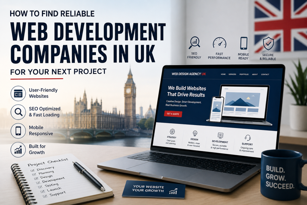 How to Find Reliable Web Development Companies in UK for Your Next Project