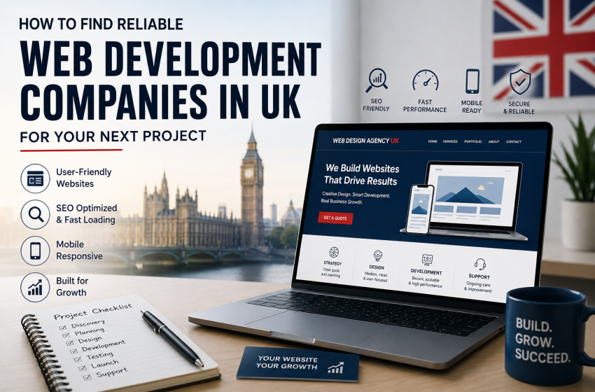 How to Find Reliable Web Development Companies in UK for Your Next Project
