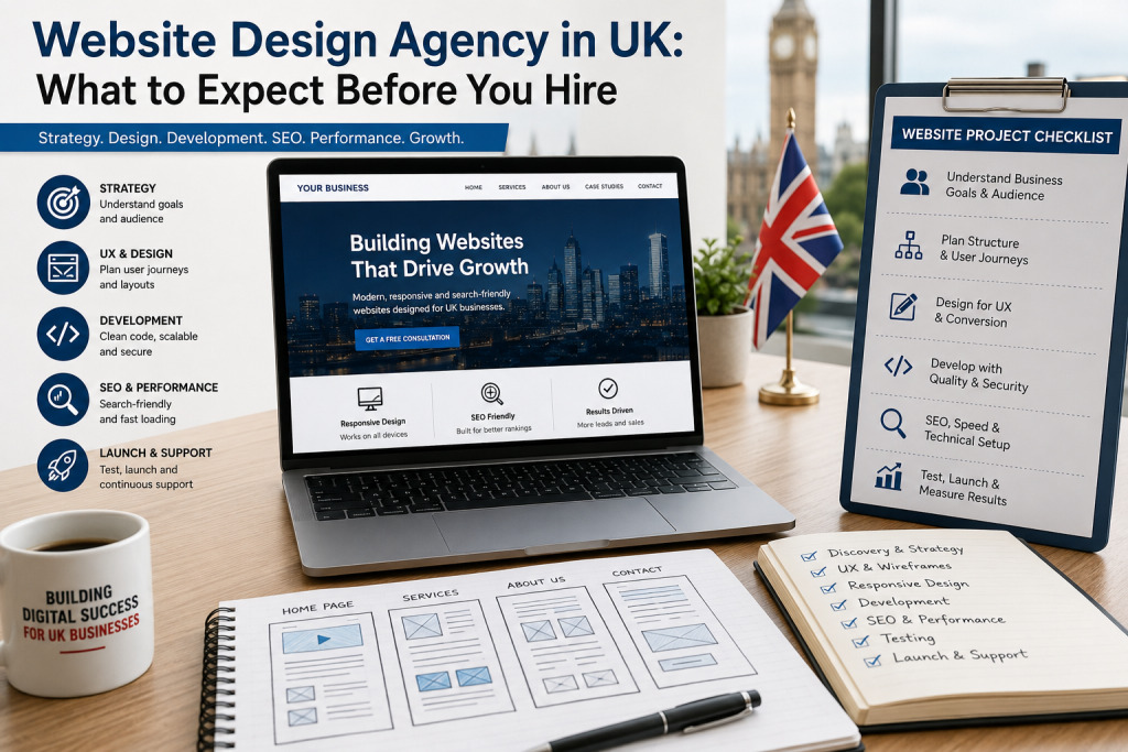 Website Design Agency in UK: What to Expect Before You Hire