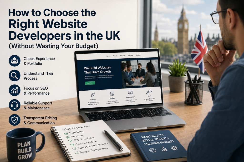 How to Choose the Right Website Developers in the UK (Without Wasting Your Budget)