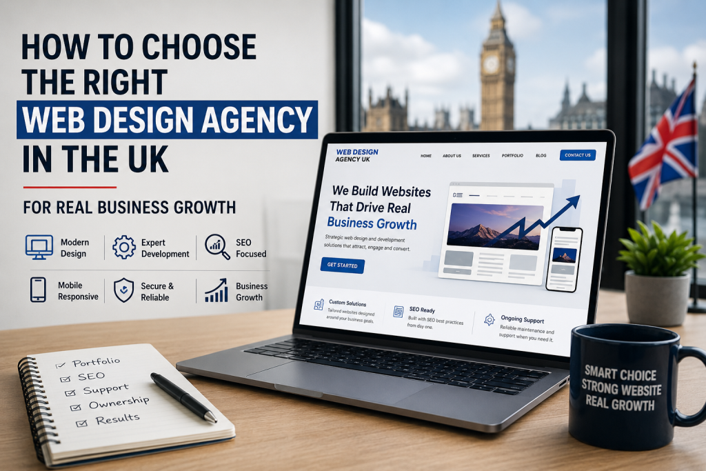 How to Choose the Right Web Design Agency in the UK for Real Business Growth