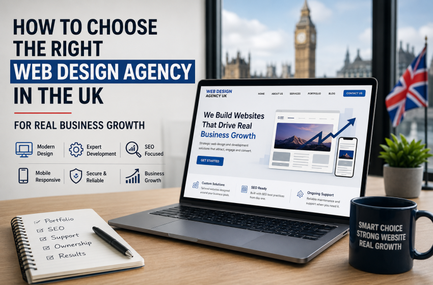 How to Choose the Right Web Design Agency in the UK for Real Business Growth