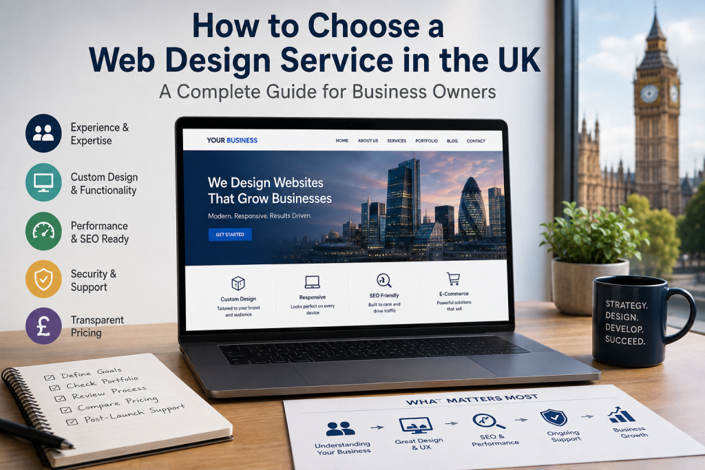 How to Choose a Web Design Service in the UK: A Complete Guide for Business Owners