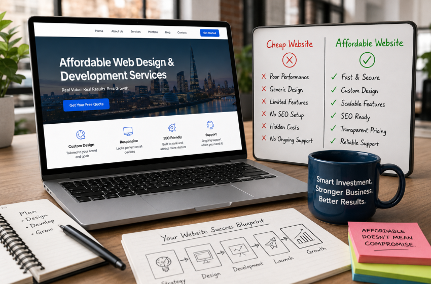 Affordable Web Design and Development Services: Why “Cheap” and “Affordable” Are Not the Same Word