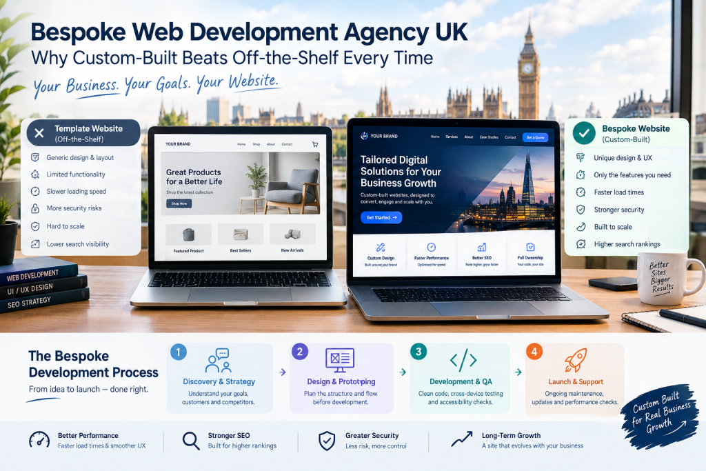 Bespoke Web Development Agency UK: Why Custom-Built Beats Off-the-Shelf Every Time