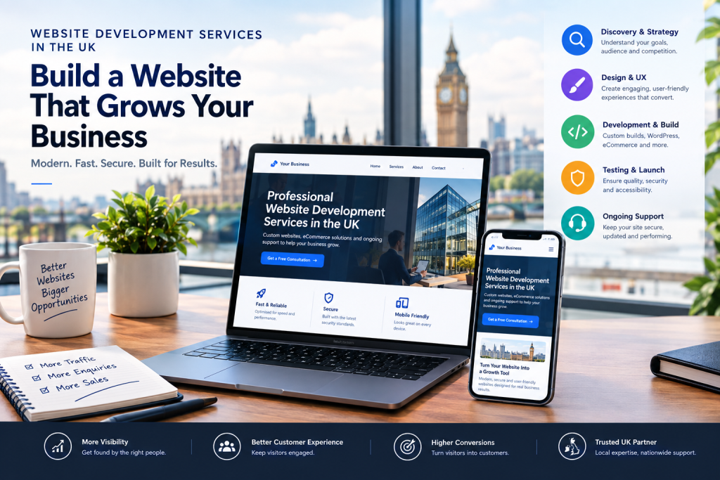 Website Development Services in the UK: A Complete Guide for Growing Businesses