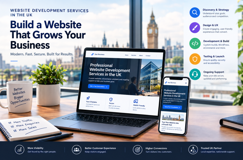 Website Development Services in the UK: A Complete Guide for Growing Businesses