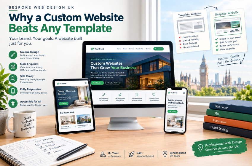Bespoke Web Design UK: Why a Custom Website Beats Any Template