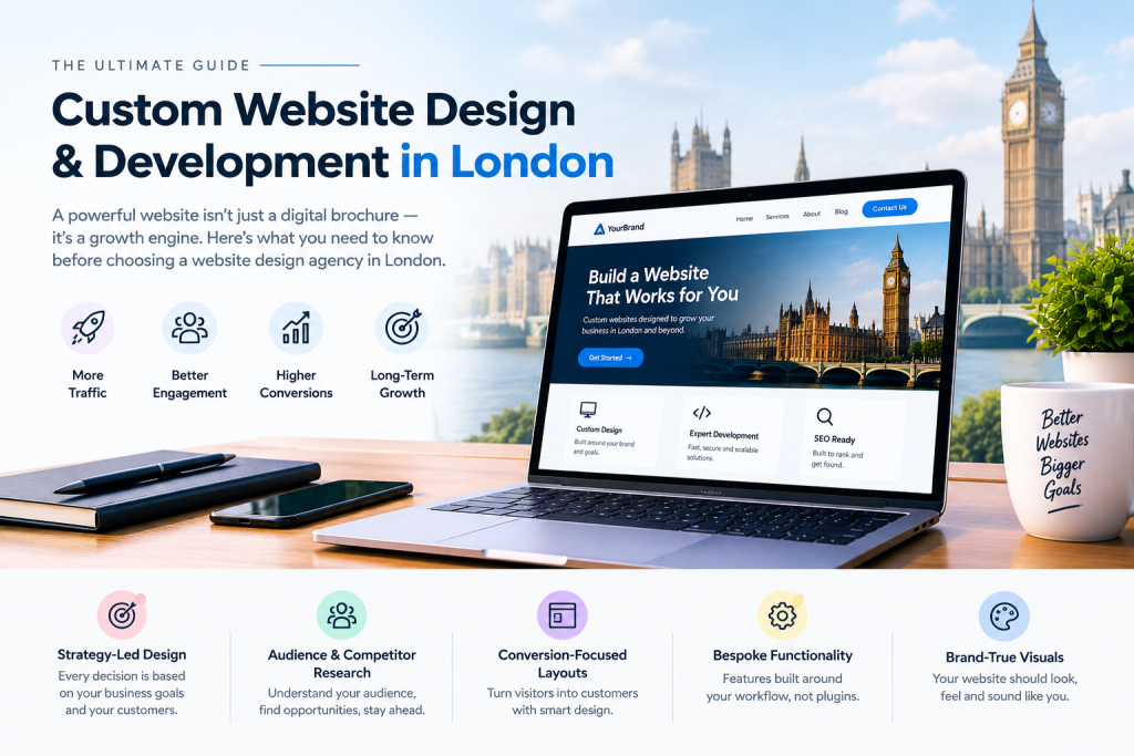 Custom Website Design Agency London: How to Choose a Partner That Actually Grows Your Business