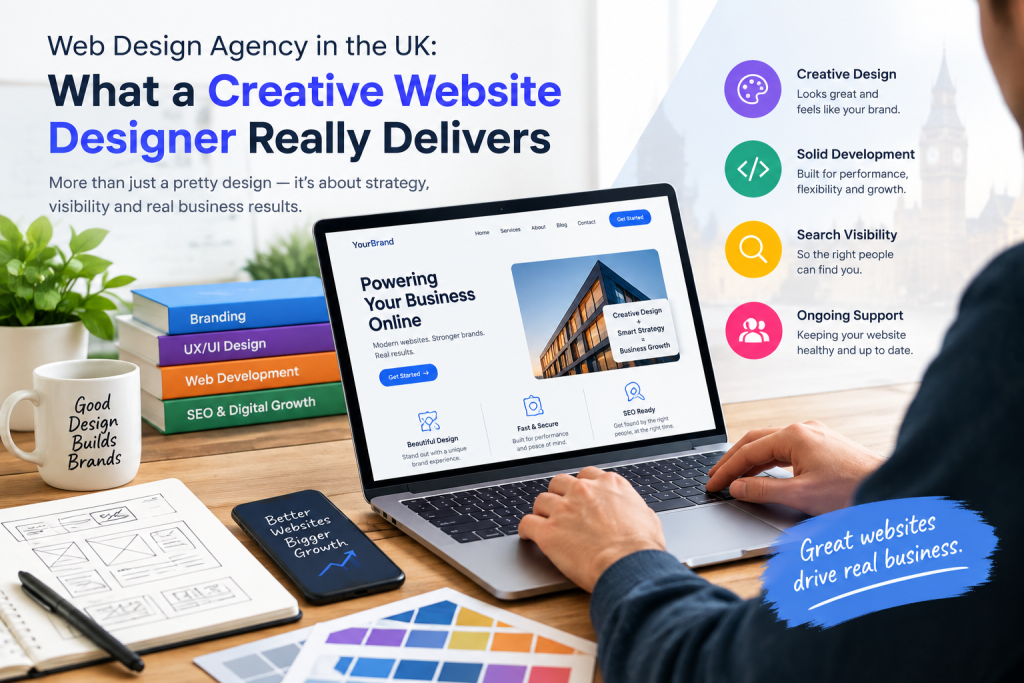 Web Design Agency in the UK: What a Creative Website Designer Really Delivers