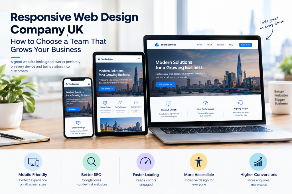 Responsive Web Design Company UK: How to Choose a Team That Grows Your Business