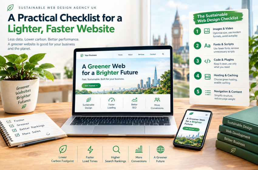 Sustainable Web Design Agency UK: A Practical Checklist for a Lighter, Faster Website