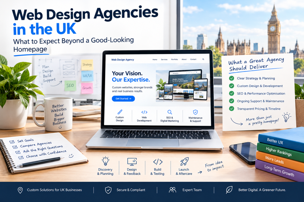 Web Design Agencies in UK: What to Expect Beyond a Good-Looking Homepage