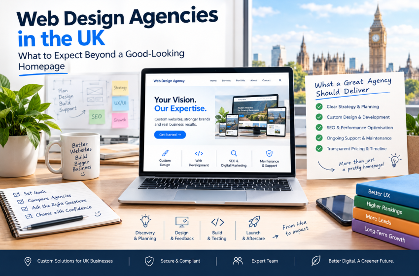 Web Design Agencies in UK: What to Expect Beyond a Good-Looking Homepage